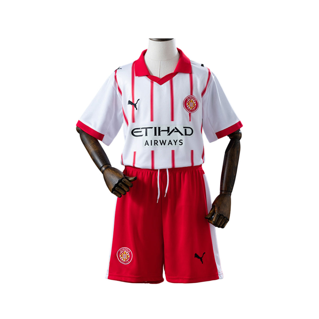 Girona 2526 Detský Domáci Dres ČervenáBiela 2