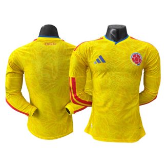 Kolumbia MS 2026 Domáci Dres Žltá Dlhý Rukáv