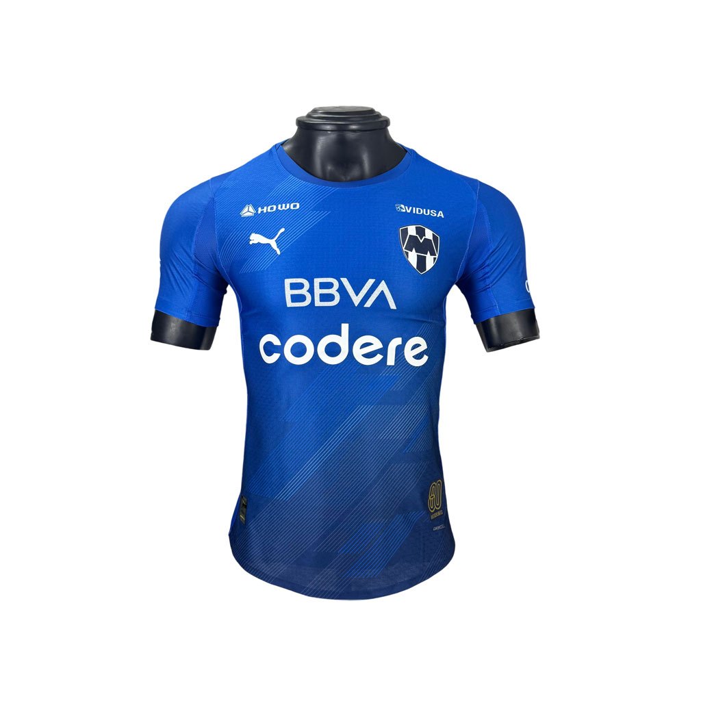 Monterrey 2526 Tretí Futbalový Dres Modrý 2