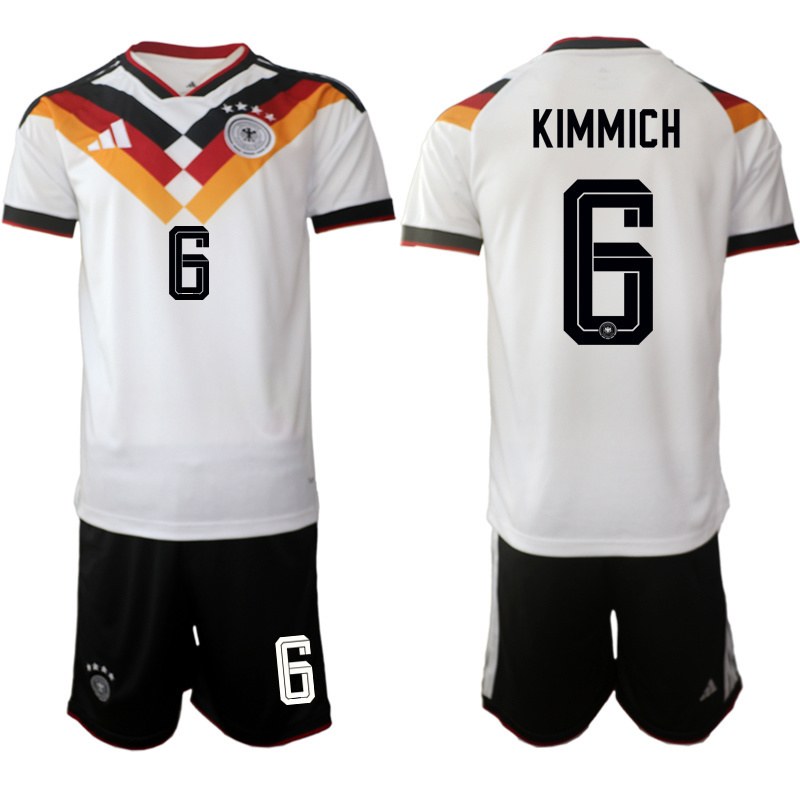 Nemecko Domáci Dres MS 2026 Biely Kimmich 6
