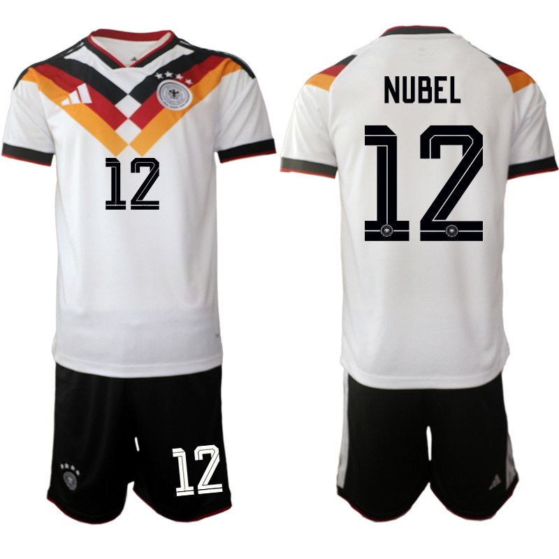 Nemecko Domáci Dres MS 2026 Biely Nübel 12