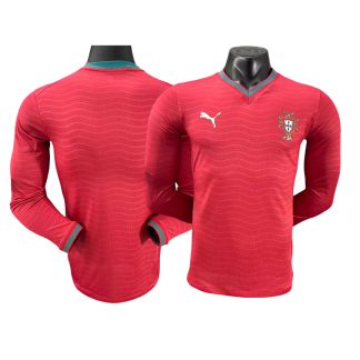 Portugalsko MS 2026 Domáci Dres Červená Dlhý Rukáv