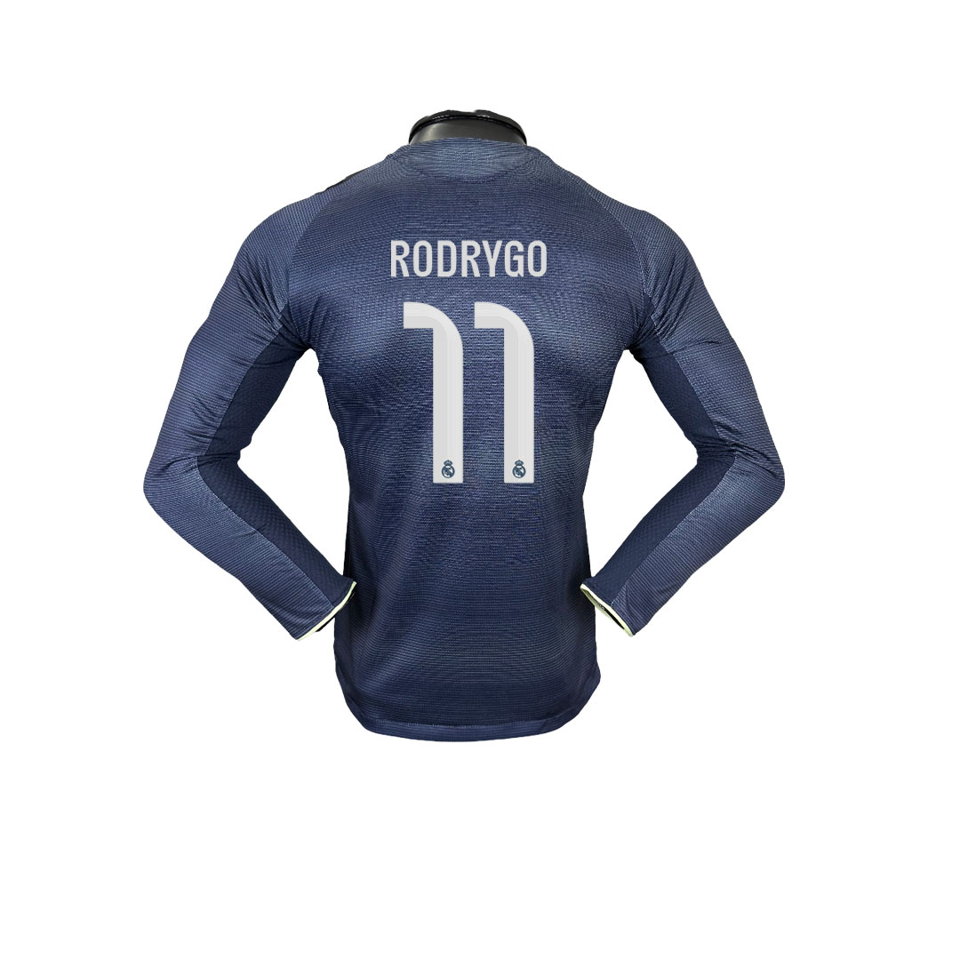 RODRYGO 11 Real Madrid 25-26 Hosťovský Dres Dlhý Rukáv