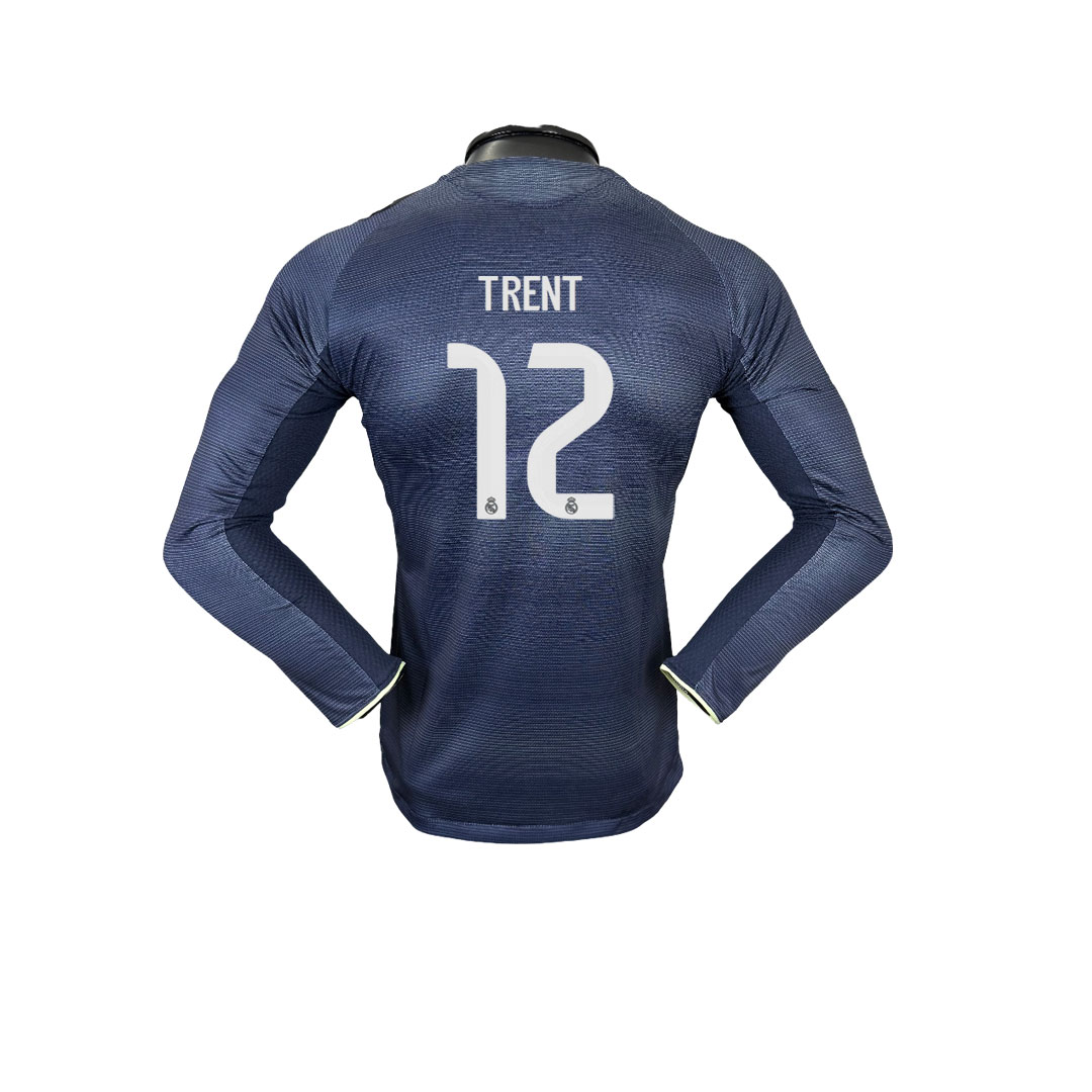 Real Madrid 25-26 Hosťovský Dres Dlhý Rukáv Trent #12