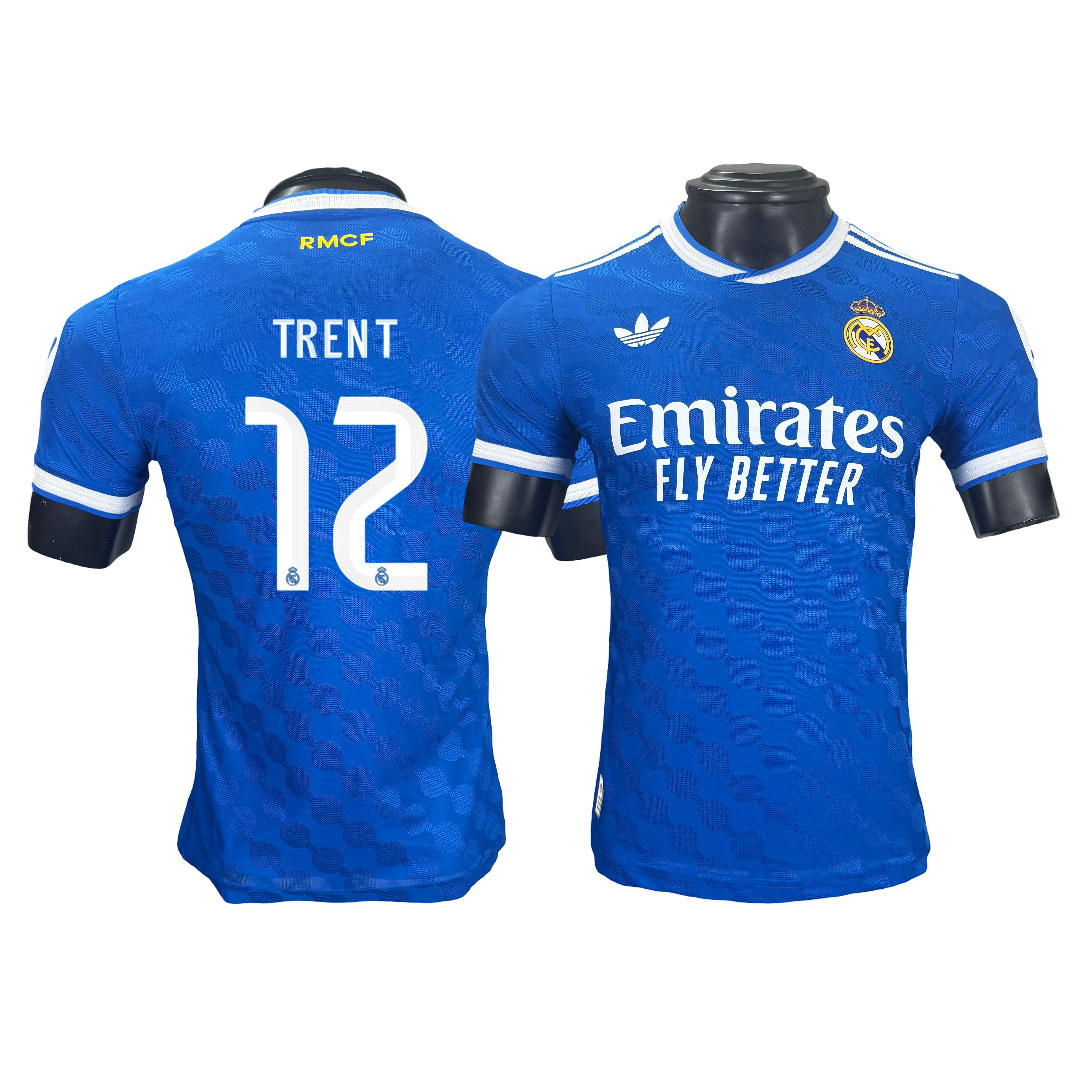 Real Madrid 25-26 Tretí dres Modrá Trent #12
