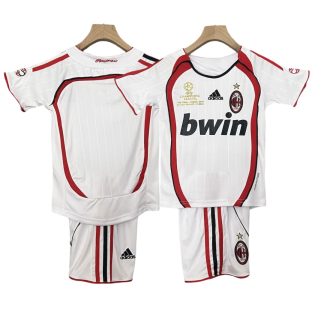 Retro AC Milan 0607 Detský Hosťovský Dres