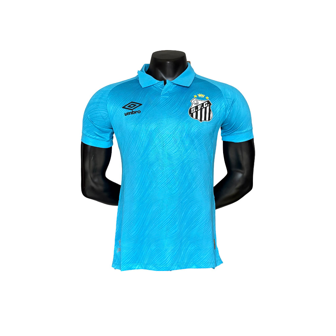 Santos FC 2025-26 Tretí Dres Svetlomodrá 1