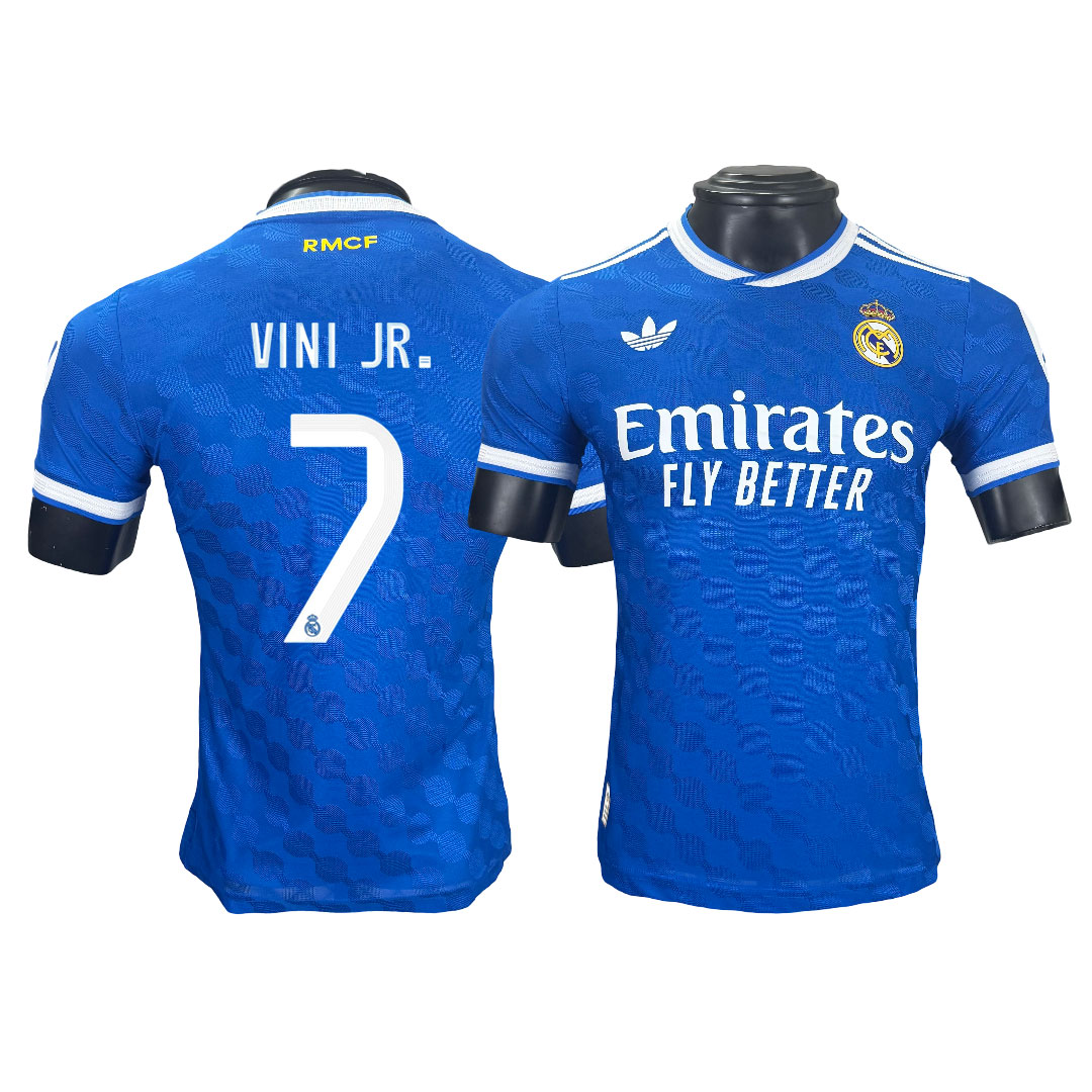 VINI JR. 7 Real Madrid 25-26 Tretí dres Modrá