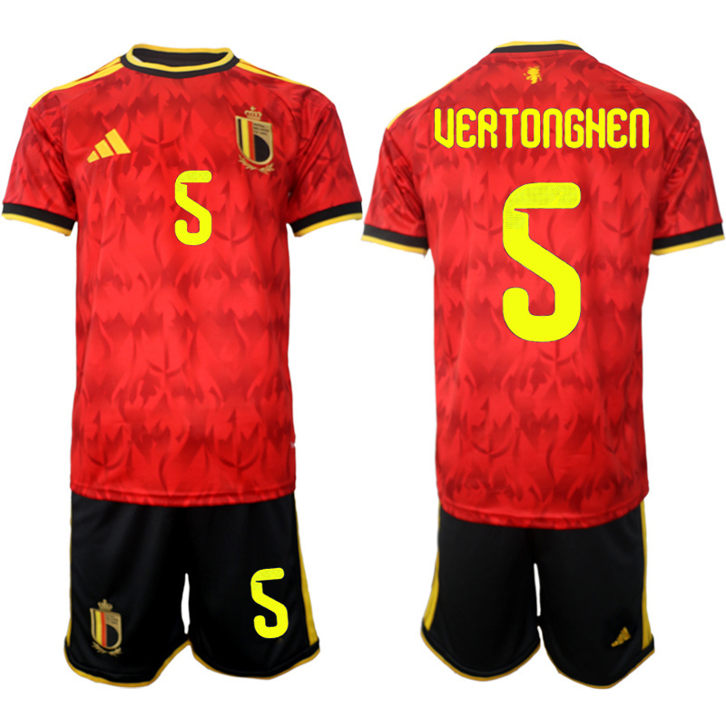 Vertonghen 5 Belgicko MS 2026 Domáci Dres