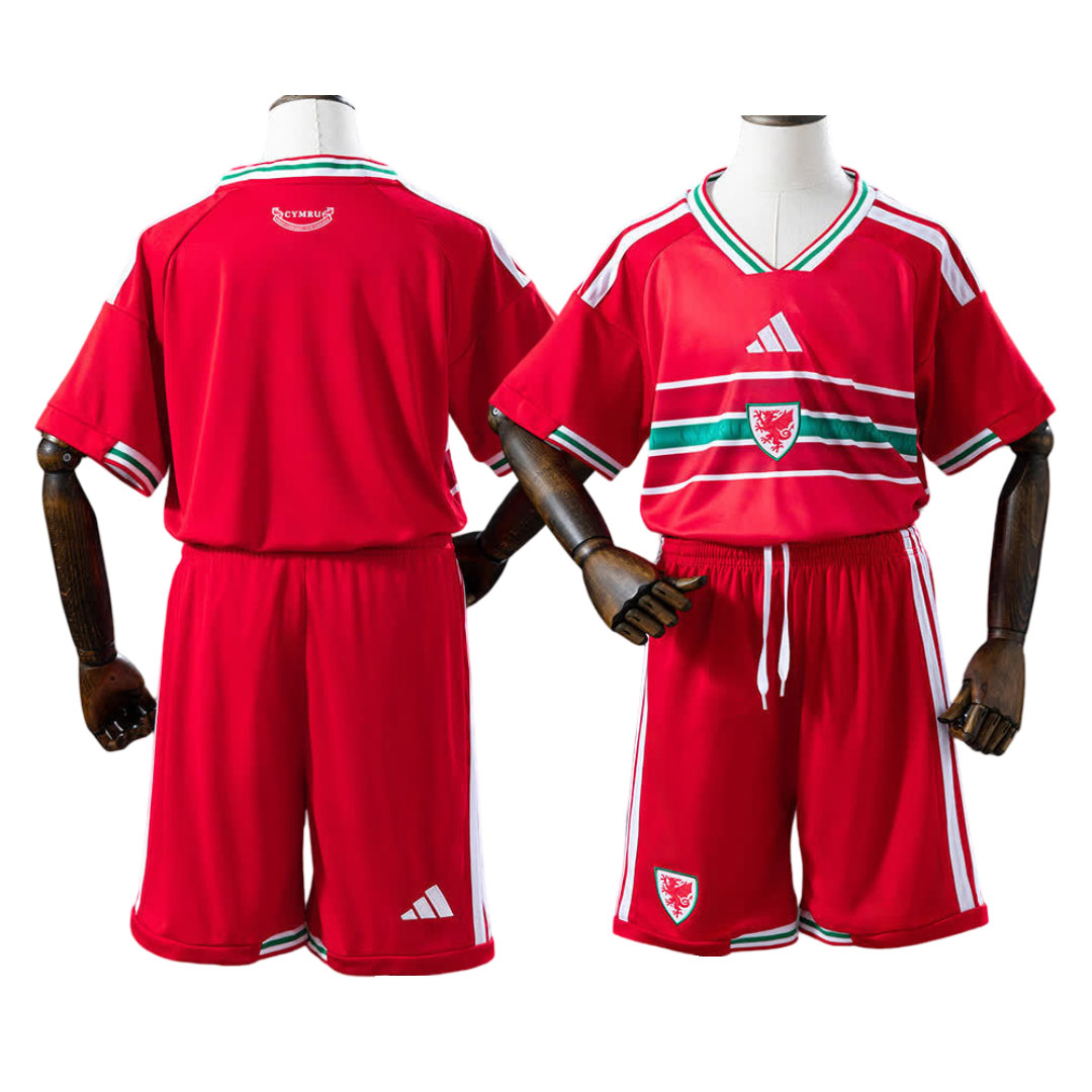 Wales MS 2026 Domáci Futbalový Dres Červená