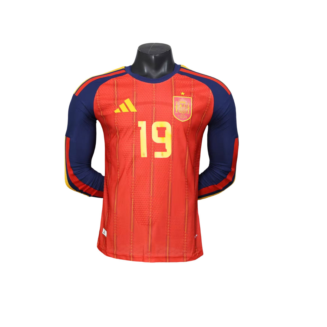 Yamal 10 Španielsko Domáci Dres MS 2026 Dlhý Rukáv 1