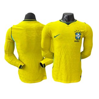 Brazília MS 2026 Domáci dres Žltá Dlhý Rukáv
