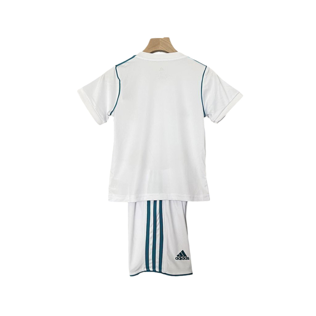 Retro Dětský Real Madrid 1718 Domáci Dres Retro Dětský Real Madrid 1718 Domáci Dres