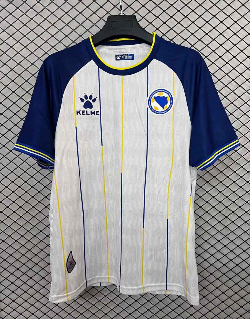 Bosna a Hercegovina MS 2026 Hosťovský Futbalový Dres – Biely