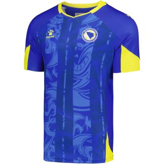 Bosna-and-Hercegovina-2023-24-Domáci-Futbalový-Dres-Modrý