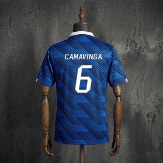 Camavinga 6 Francúzsko MS 2026 Domáci Futbalový Dres – Modrý