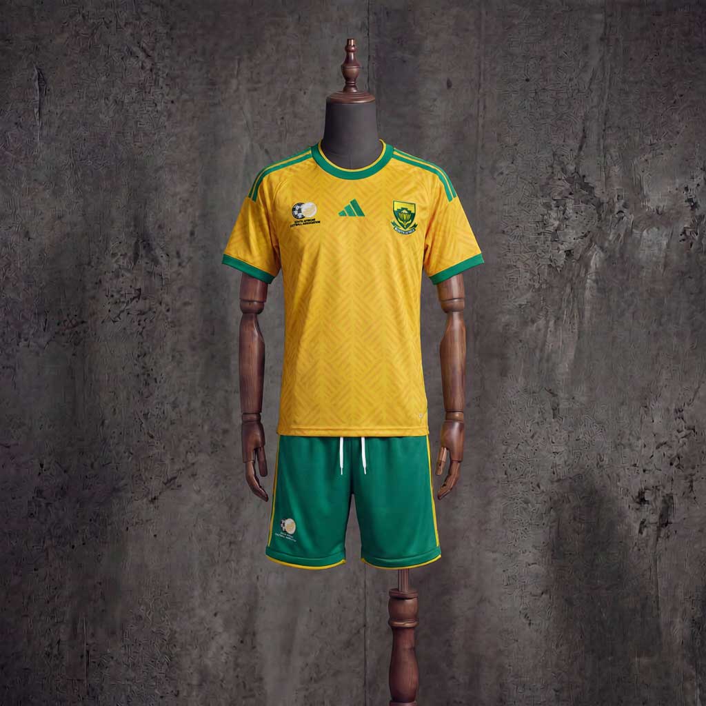 Detská Futbalová Sada Južná Afrika MS 2026 – Žltý Domáci
