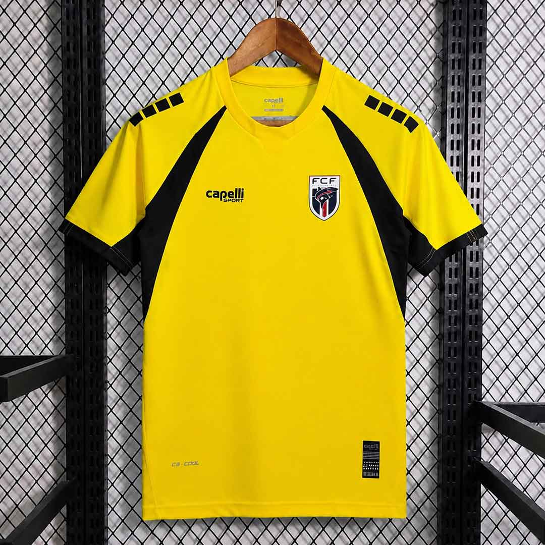 Brankársky Dres Kapverdy 2026 GK 2 Žltý Futbalový Dres pre Mužov