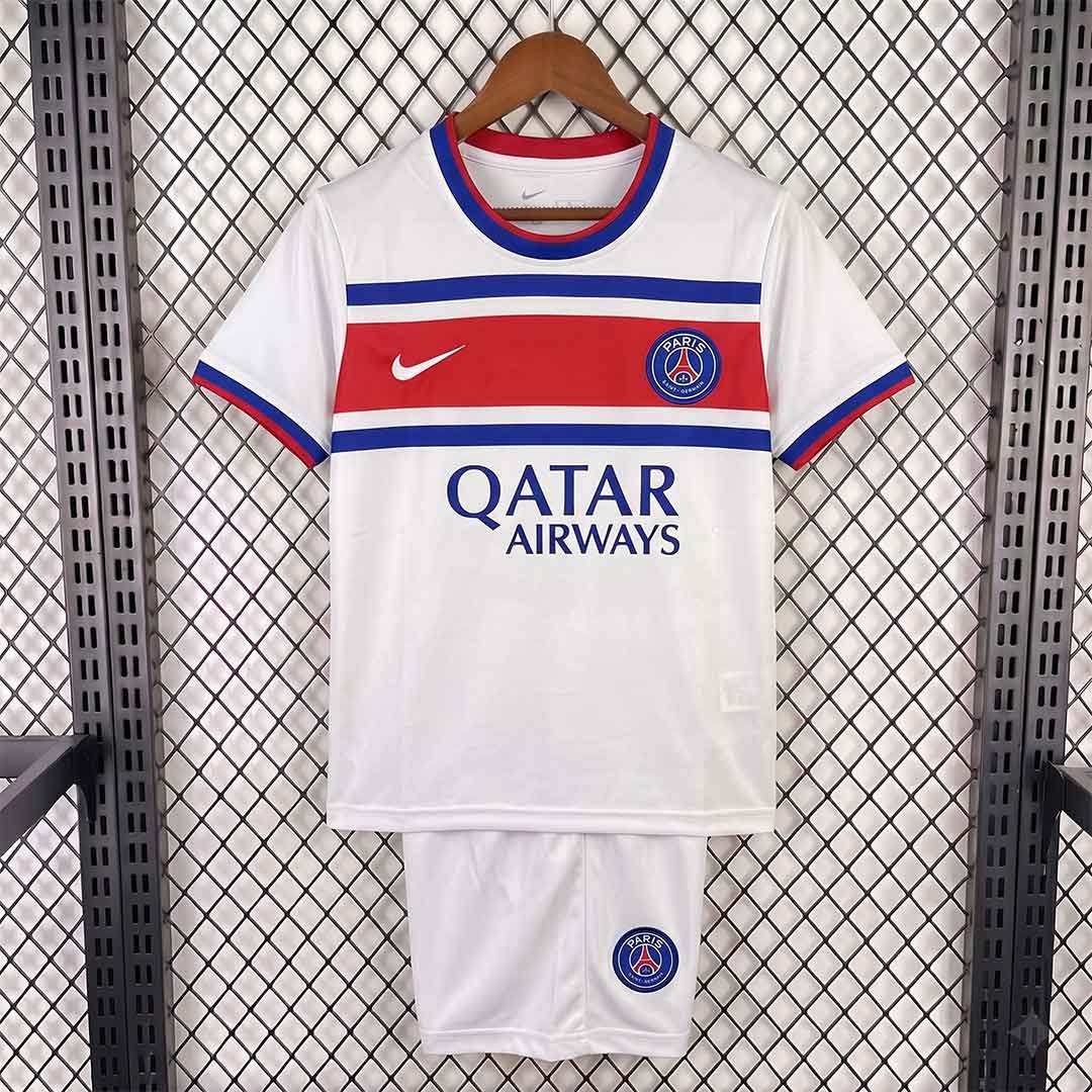 Detský PSG Futbalový Pre-Match Top Domáci 2026 Bielo-Červený Dres