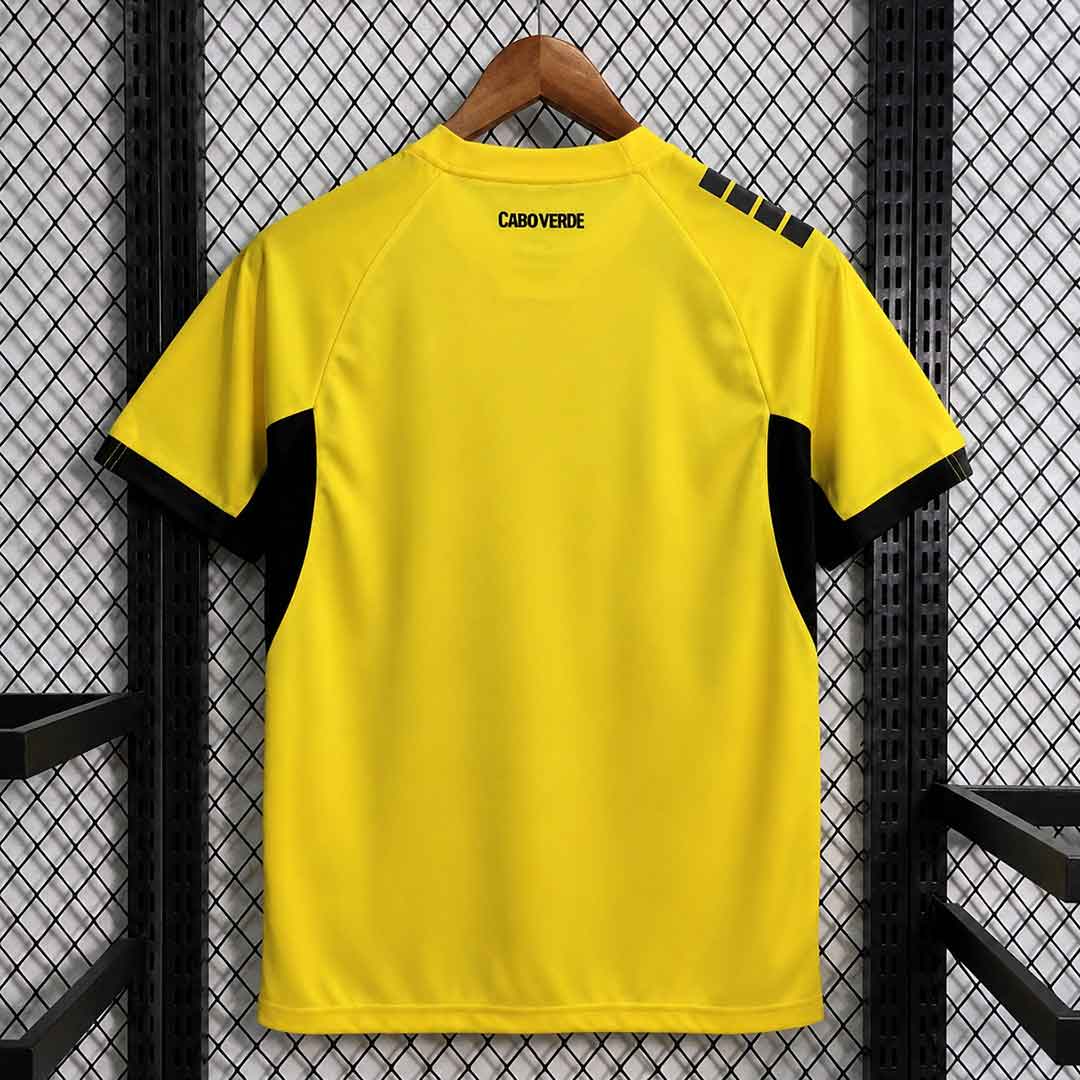 Pánsky Brankársky Futbalový Dres Kapverdy 2026 Žltý GK Kit
