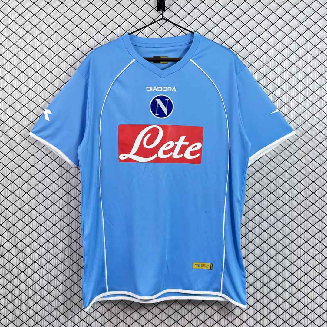 SSC Napoli 0607 Domáci Retro Dres – Modrý Futbalový Dres