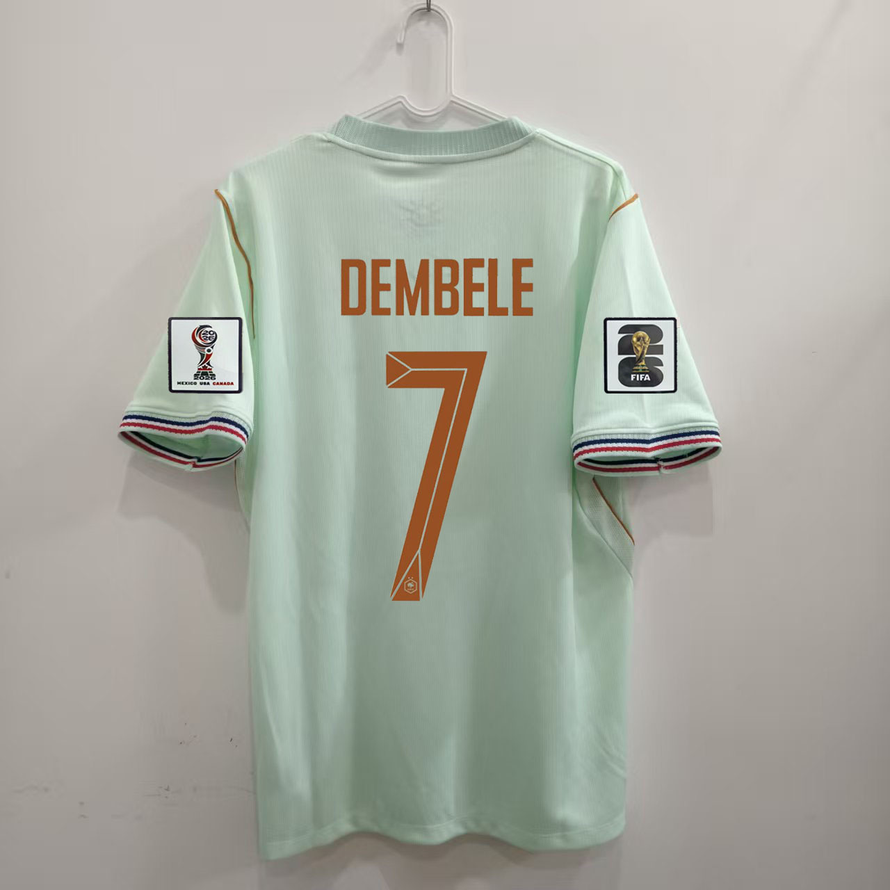 Pánsky futbalový dres Francúzsko 2026 vonkajší – DEMBELE 7