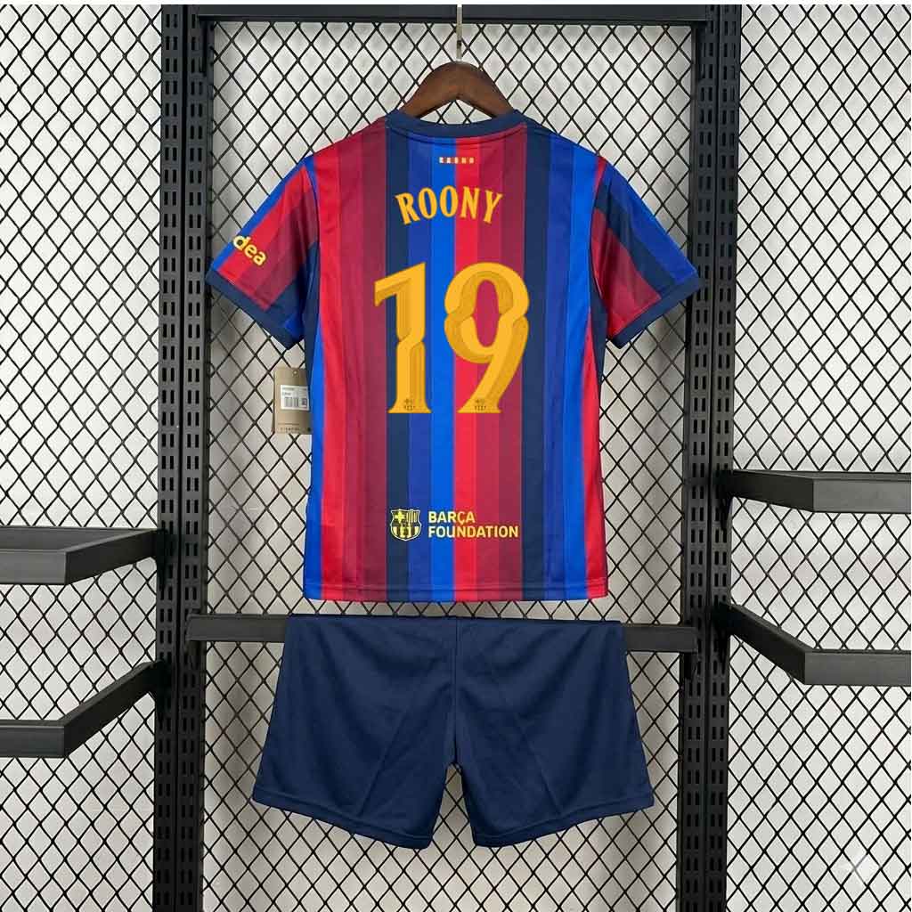 Barcelona detský domáci dres 26 27 ROONY 19