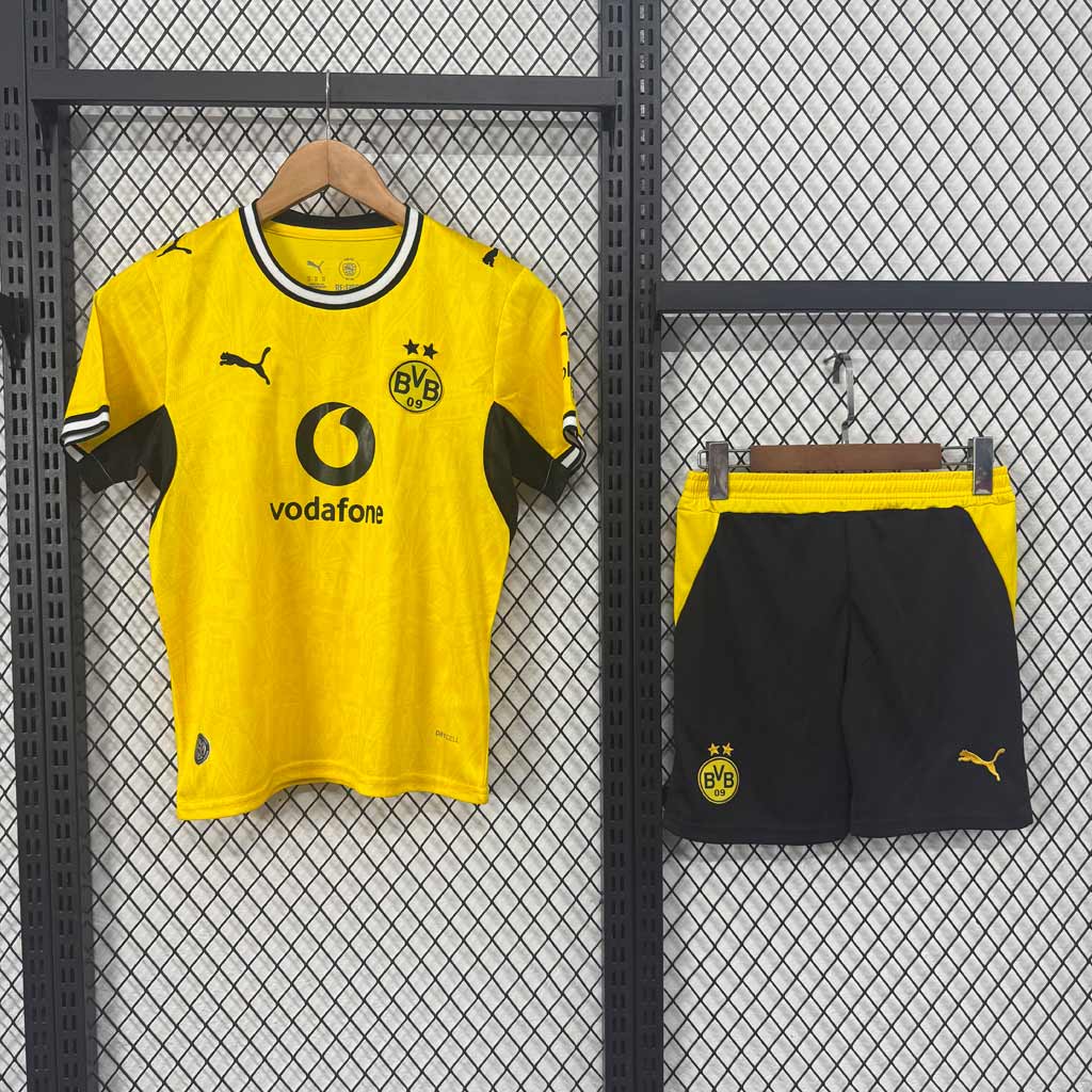 Detský futbalový dres a šortky Borussia Dortmund 2026/2027 Domáci - Žltý