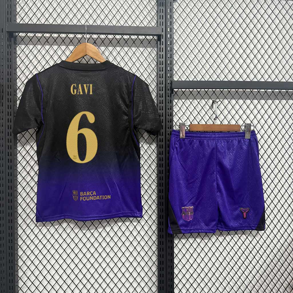 Detský futbalový komplet FC Barcelona 26 27 Vonkajší GAVI 6