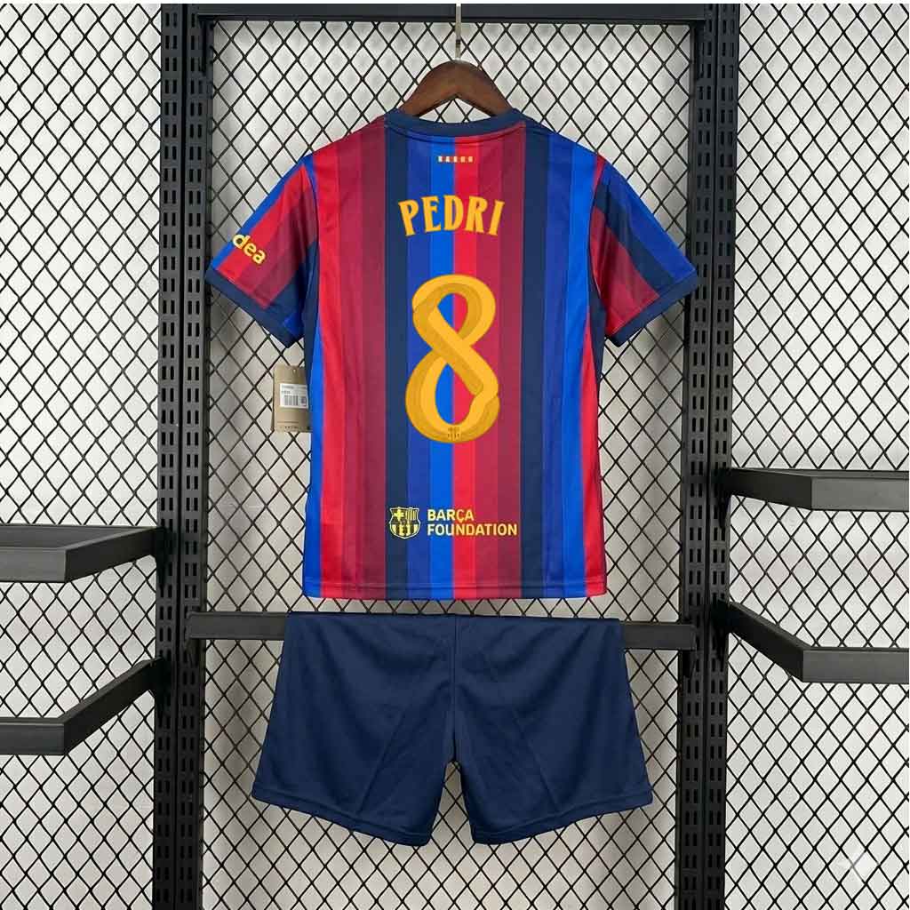 PEDRI 8 Barcelona domáci detský dres 26 27 s trenírkami