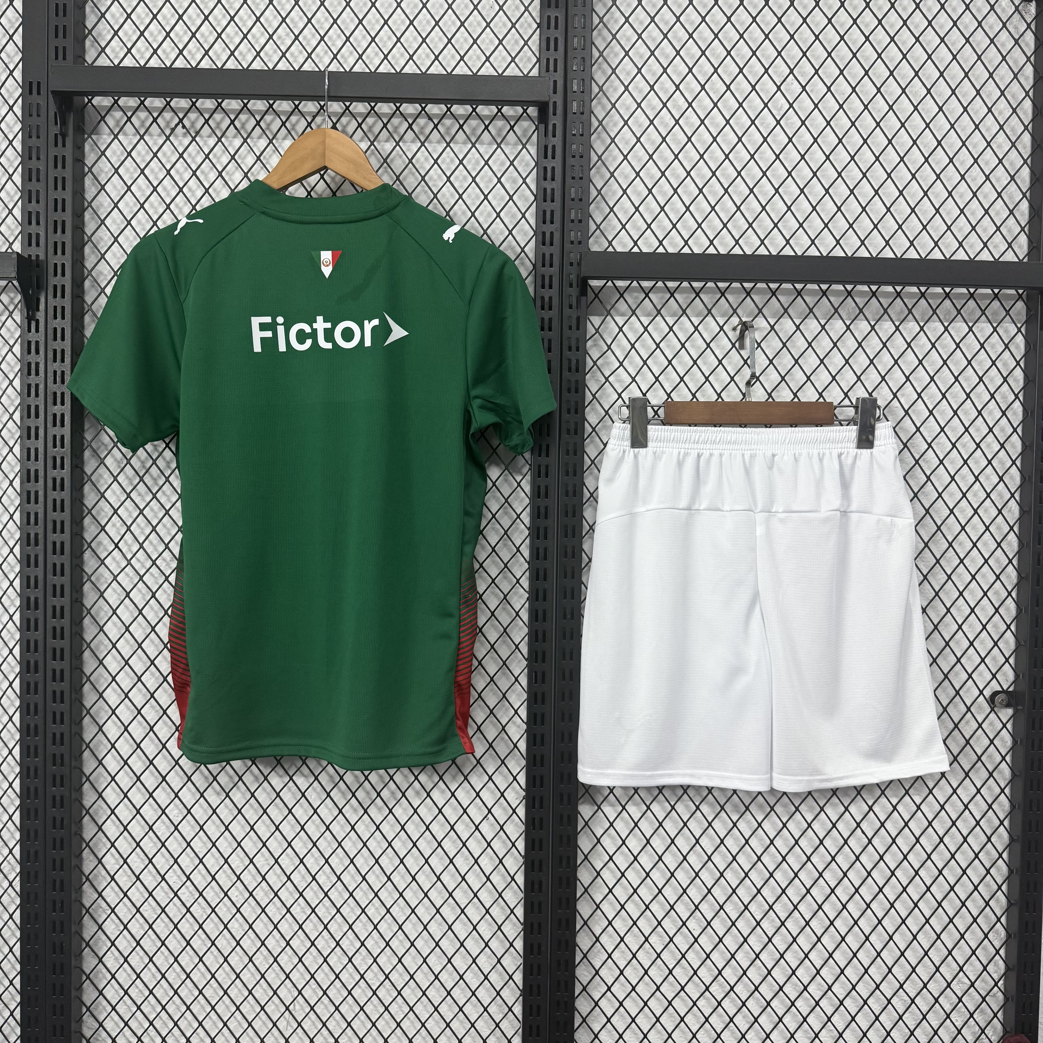 Palmeiras detský futbalový set 2026 zeleno červený