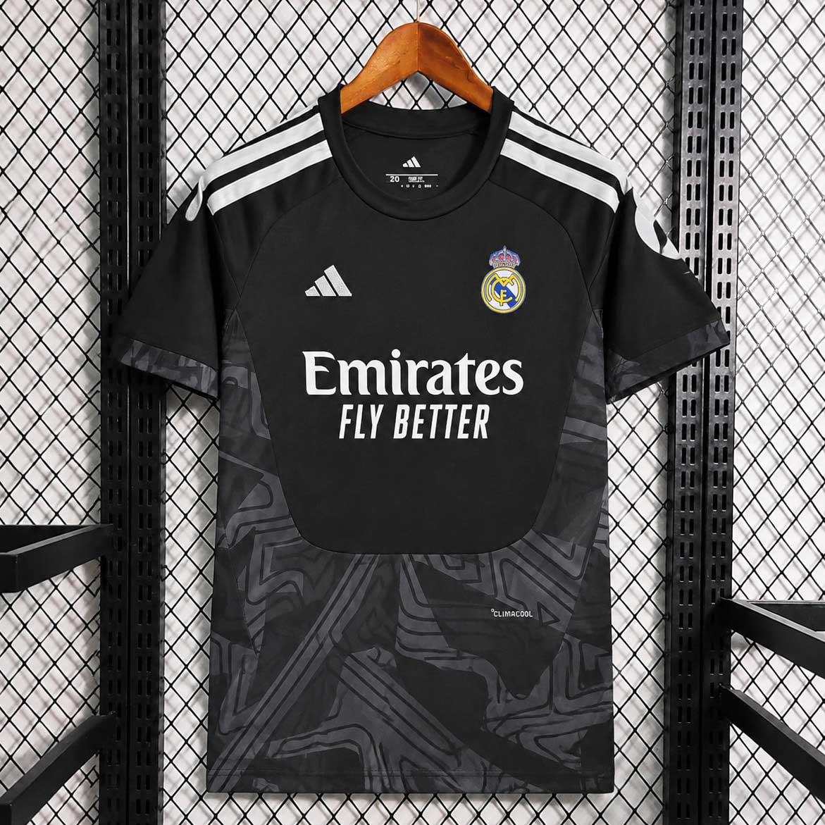 Pánsky brankársky dres Real Madrid 26 27 čierny