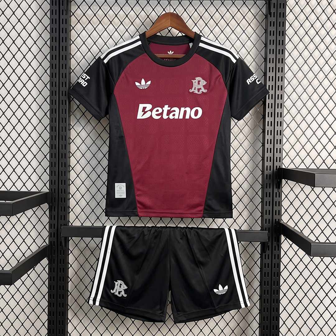 Bordovo-čierny detský brankársky komplet River Plate 2026 k 125. výročiu