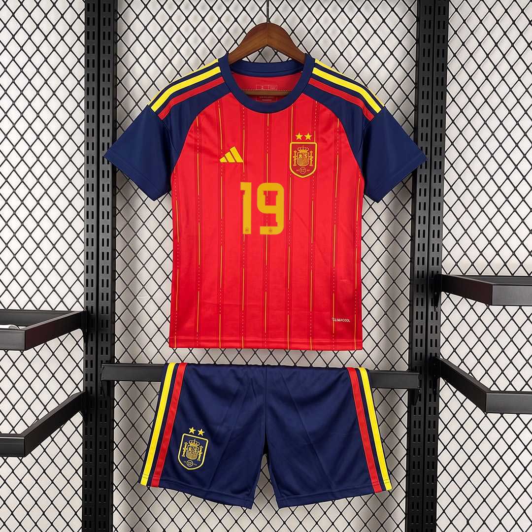 Španielsko MS 2026 detský domáci dres LAMINE YAMAL 19