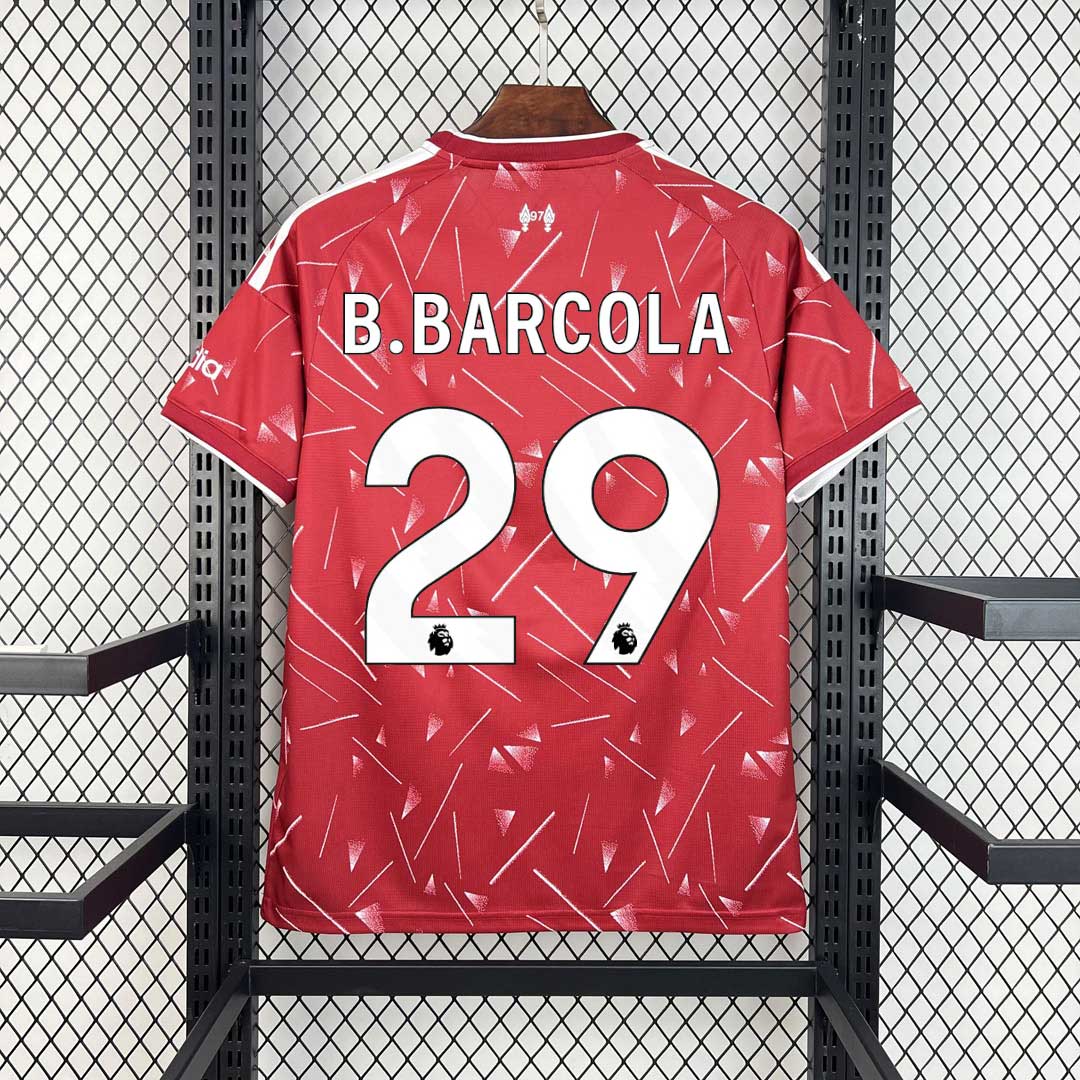 B. BARCOLA 29 Dres Liverpool 2026/27 – Pánsky Domáci