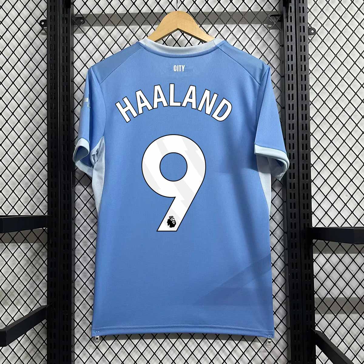 Manchester City 2026/27 domáci dres HAALAND 9 – svetlomodrý