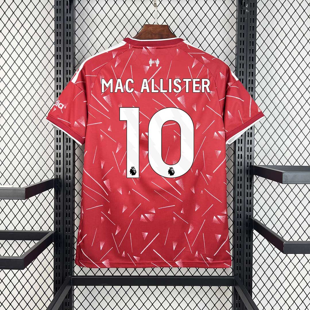 Pánsky Domáci Dres Liverpool 2026/27 MAC ALLISTER 10 – Červený