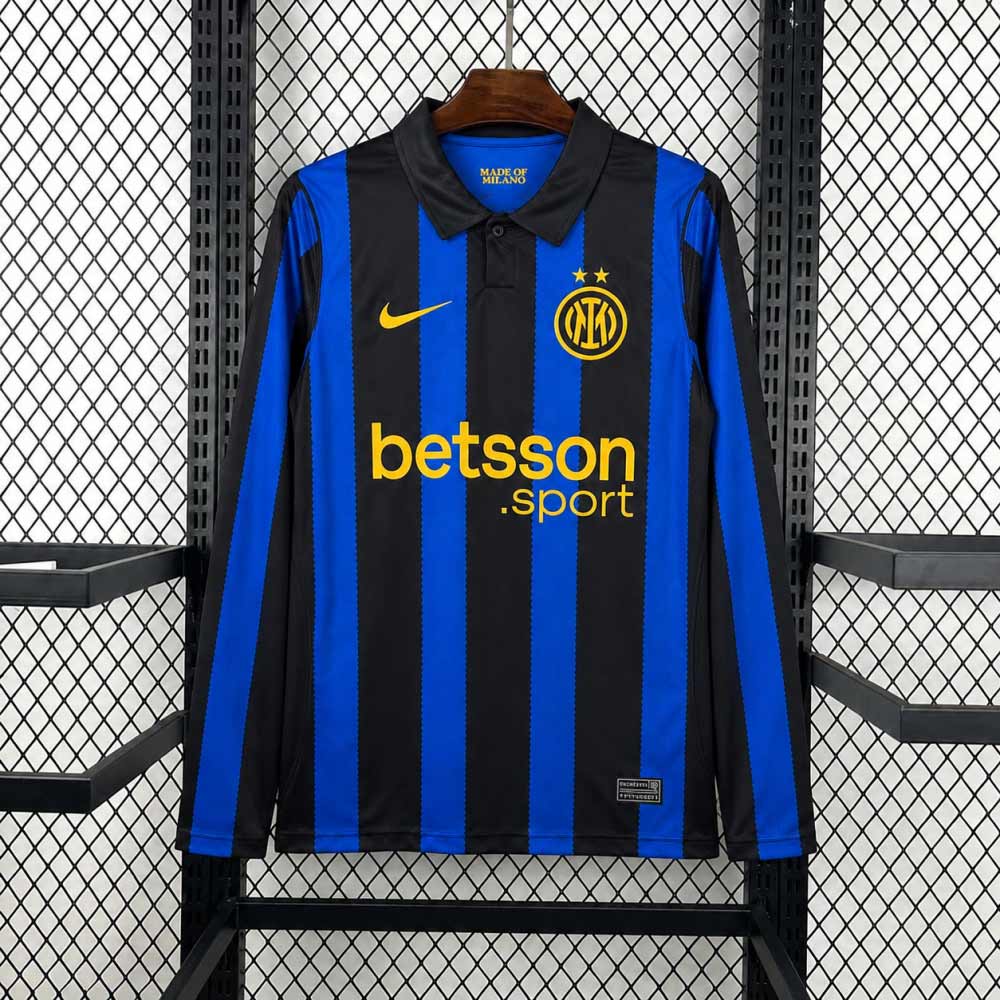 Modro čierny domáci detský komplet Inter Milan 2026/27 s čiernymi šortkami