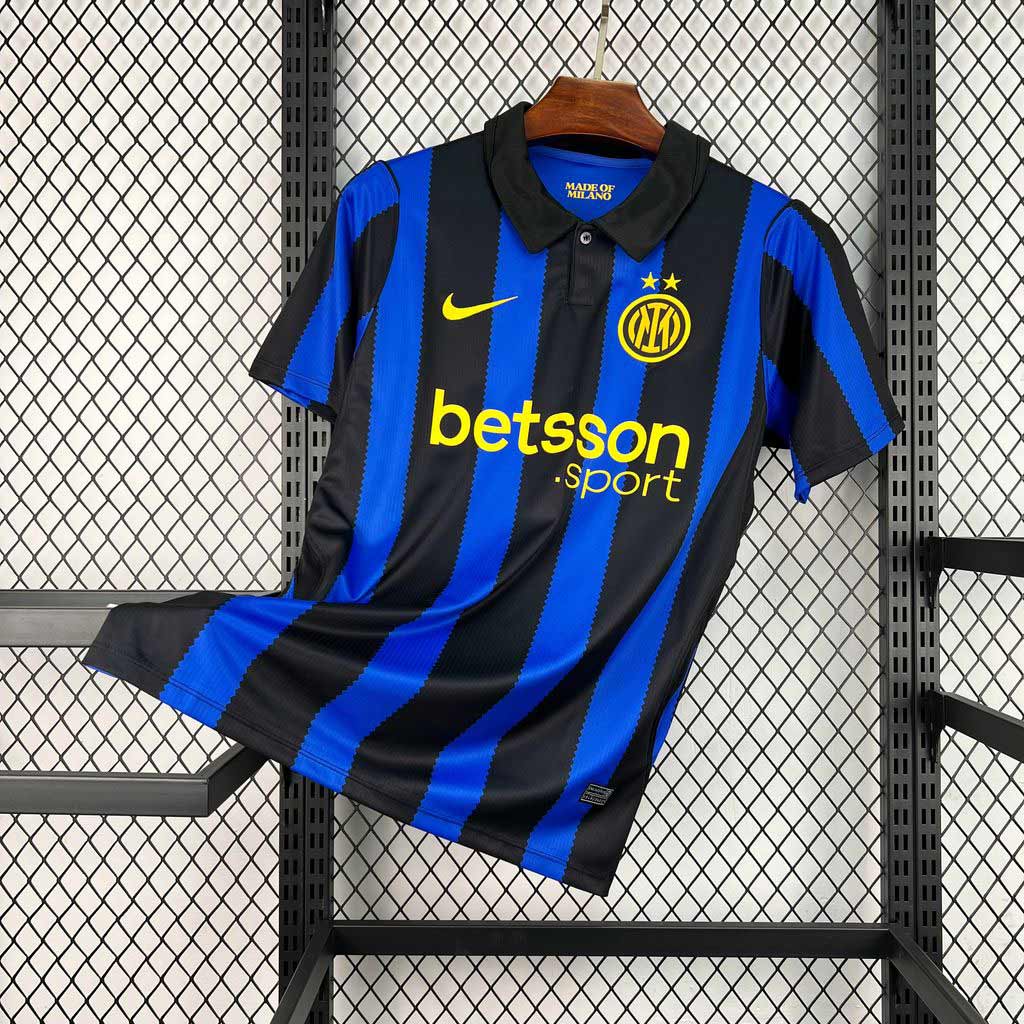 Modro čierny domáci futbalový dres Inter Milan 2026/27 spredu