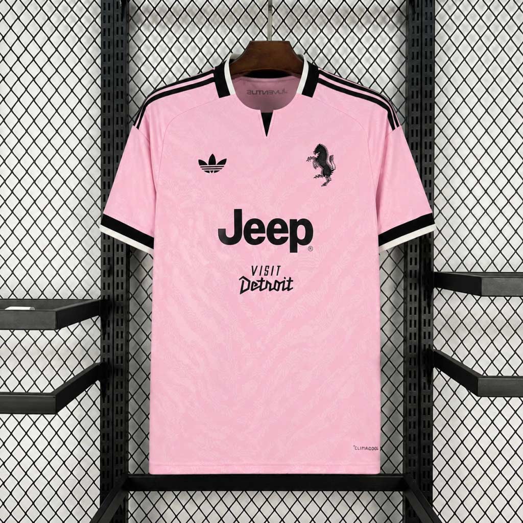 Juventus 2026/27 pánsky ružový hosťovský dres