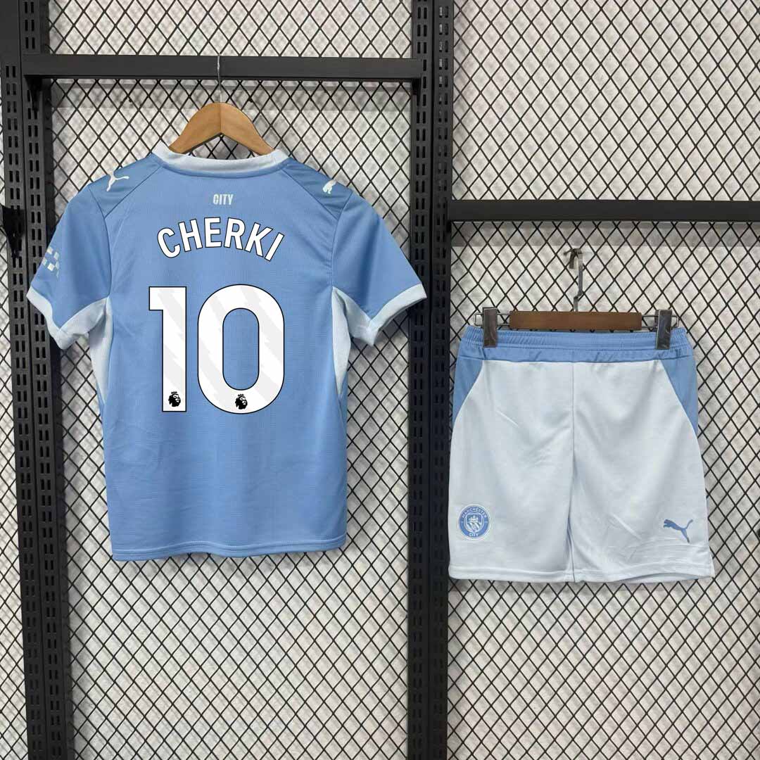 Domáca detská súprava Manchester City 2026/27 s potlačou CHERKI 10
