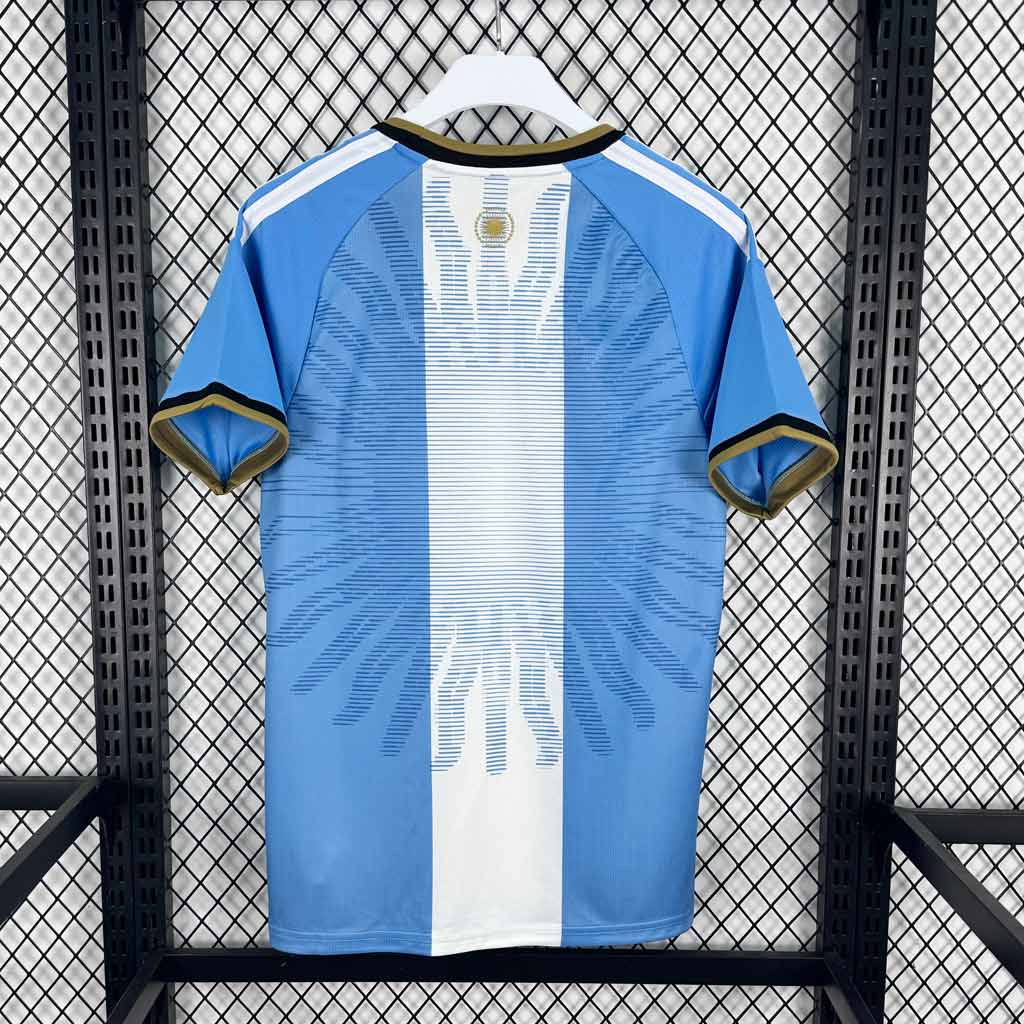 Argentina 2026 Messi Tribute dres zozadu s grafikou Májového slnka