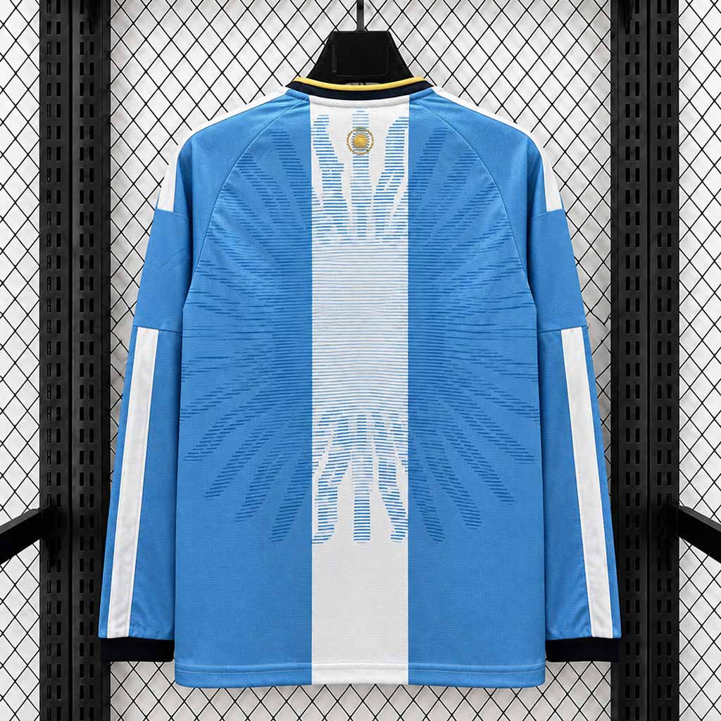 Argentina 2026/27 Messi Tribute dres dlhým rukávom – Obrázok 2