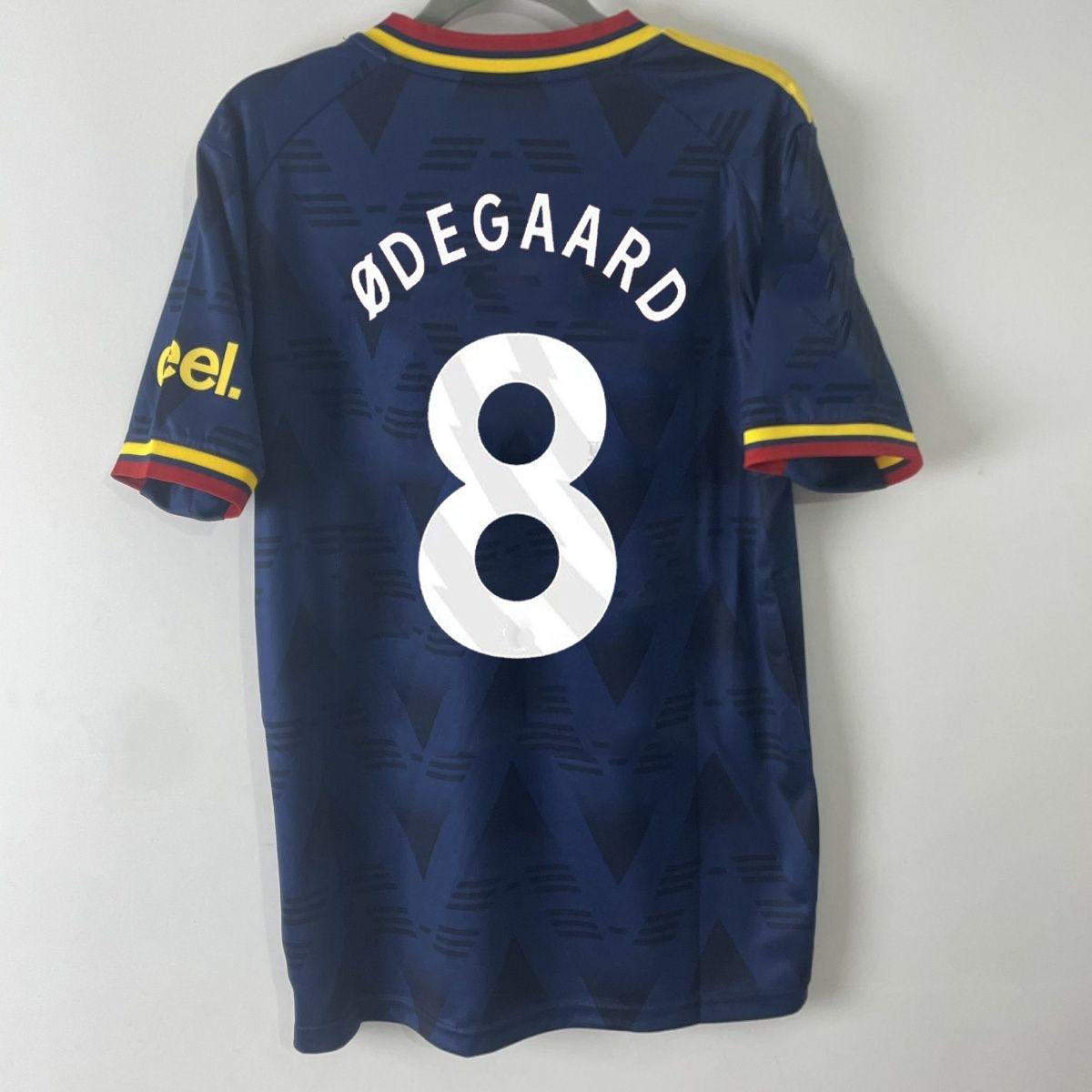 Arsenal 2026/27 hosťovský tmavomodrý dres ØDEGAARD 8 s menom a číslom zozadu