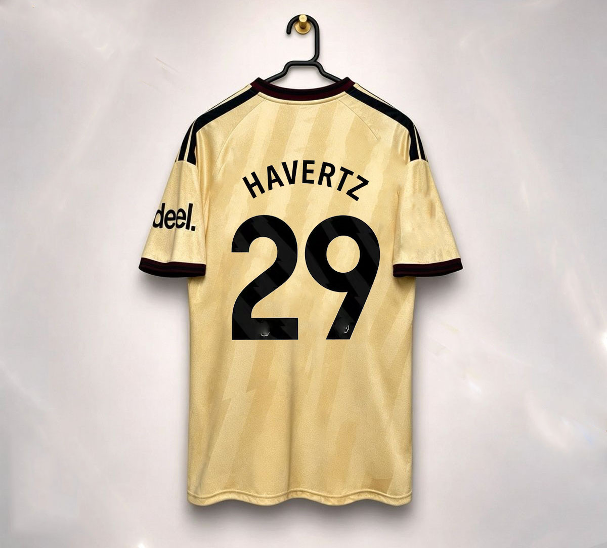 Žltý tretí dres Arsenal 2026/27 s potlačou HAVERTZ 29 zozadu