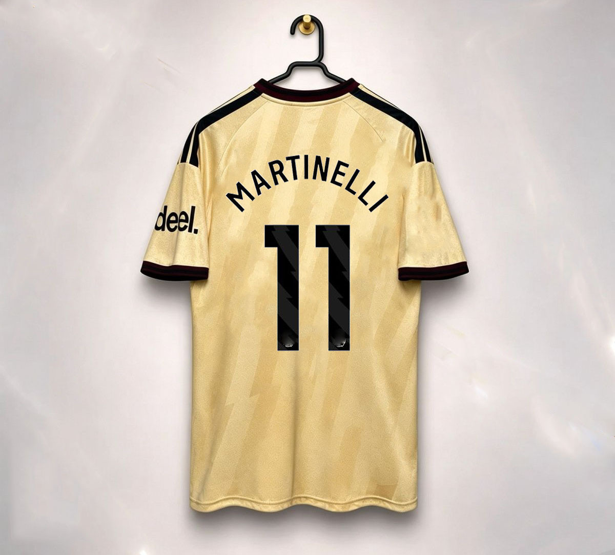 Žltý dres Arsenal Third 2026/27 s potlačou MARTINELLI 11 zozadu