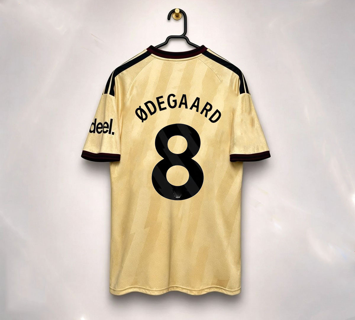 Žltý tretí dres Arsenal 2026/27 s potlačou ØDEGAARD 8 zozadu