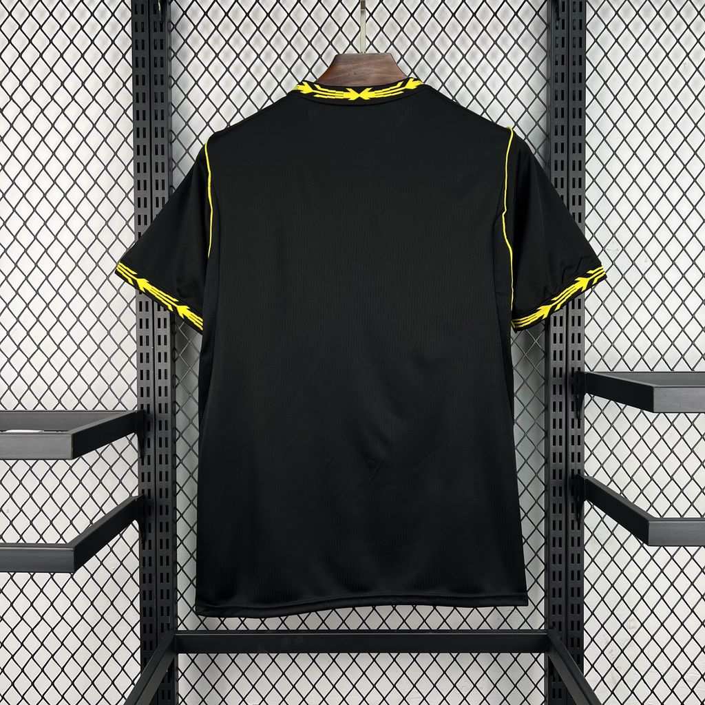 Čierny futbalový dres Chelsea FC 2026/27 zo zadnej strany