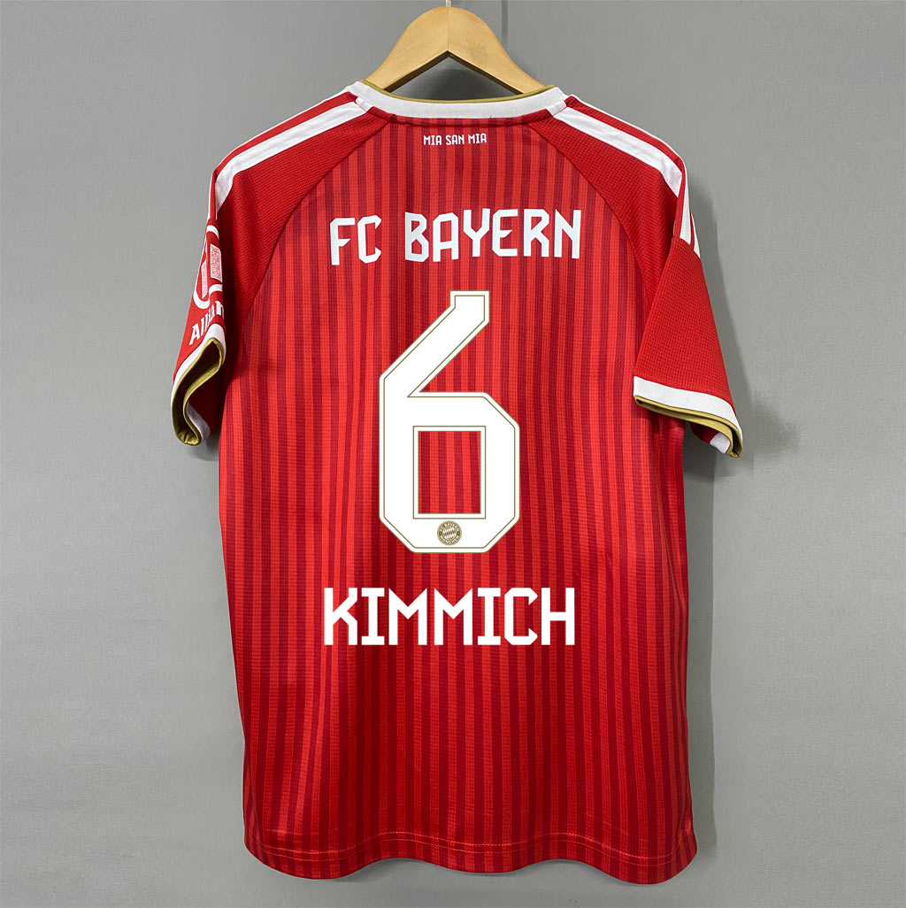 Domáci dres FC Bayern München 2026/27 s potlačou KIMMICH 6 – zadná strana