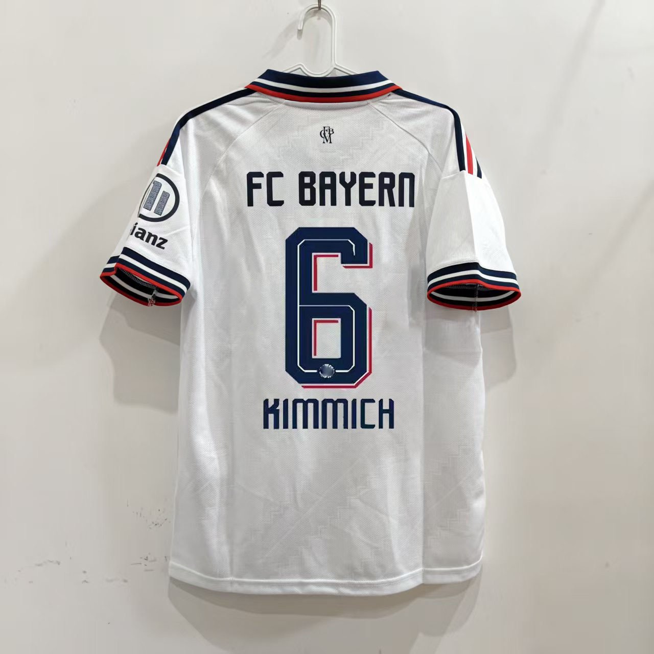 KIMMICH 6 biely hosťovský dres Bayern München 2026/27 s potlačou